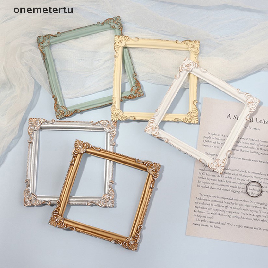 Khung Ảnh Bằng Resin Phong Cách Cổ Điển Dùng Trang Trí Móng Tay