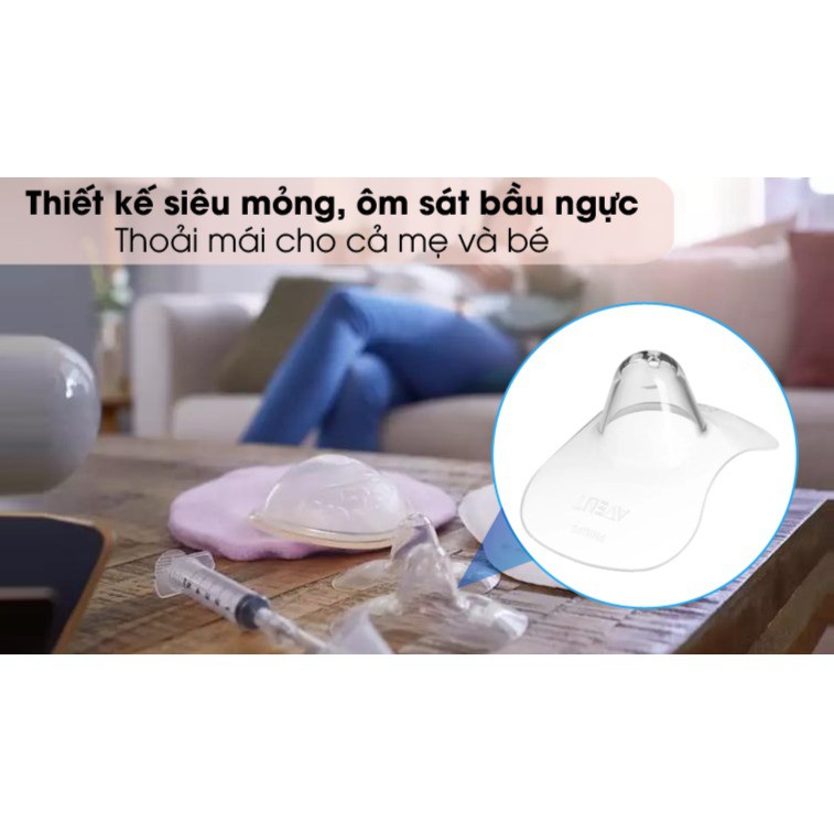 Trợ ty mẹ Philips Avent 21mm SCF153.03 (Hộp 2 cái)