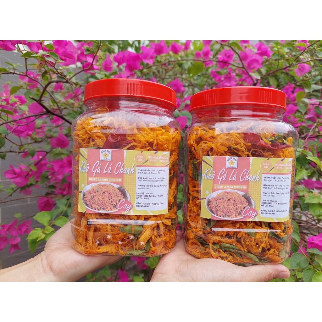 GIÁ SỈ 1kg Khô Gà Lá Chanh Susu siêu ngon không bột