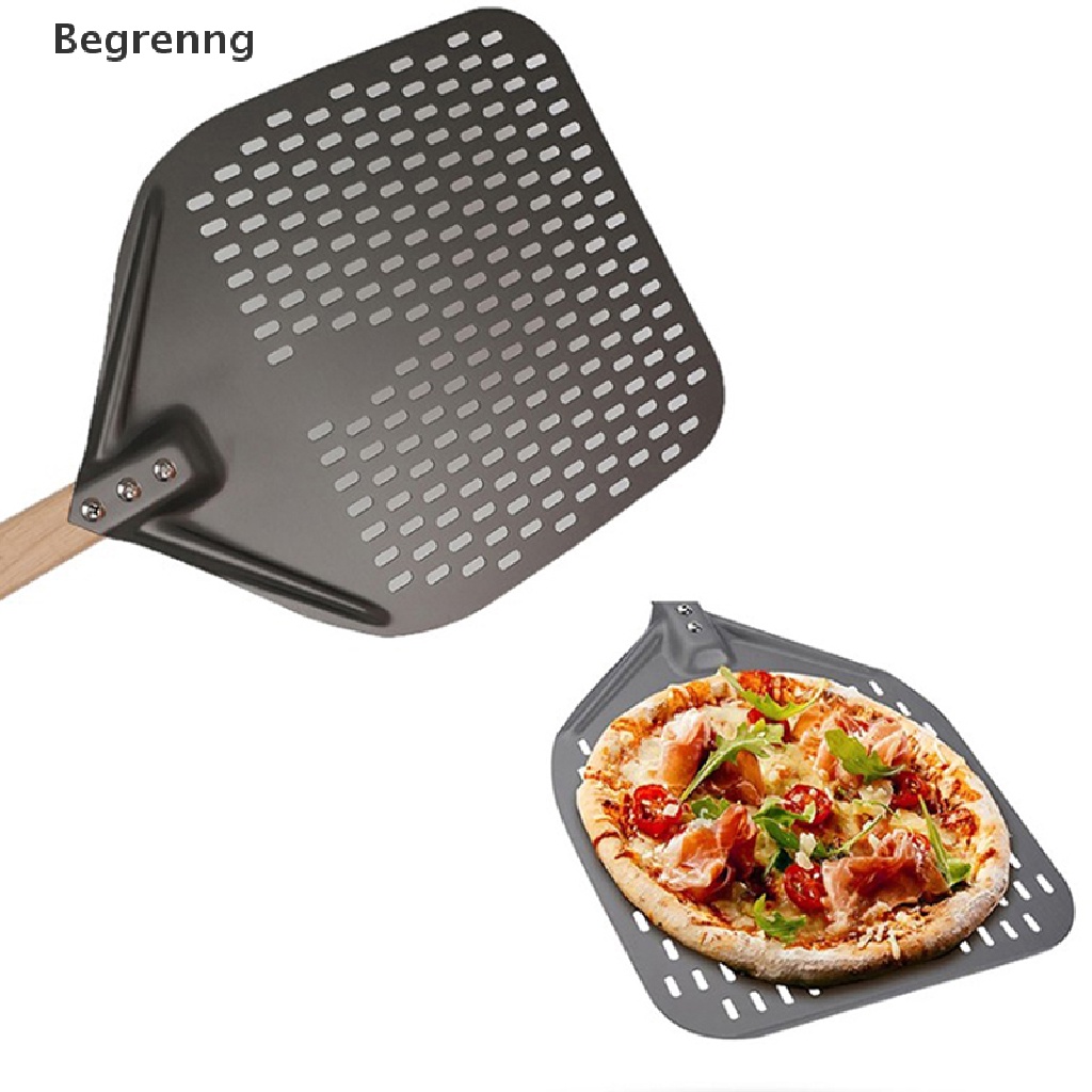 Xẻng xúc bánh pizza bằng nhôm cán dài 12/ 14 inch tùy chọn kiểu dáng
