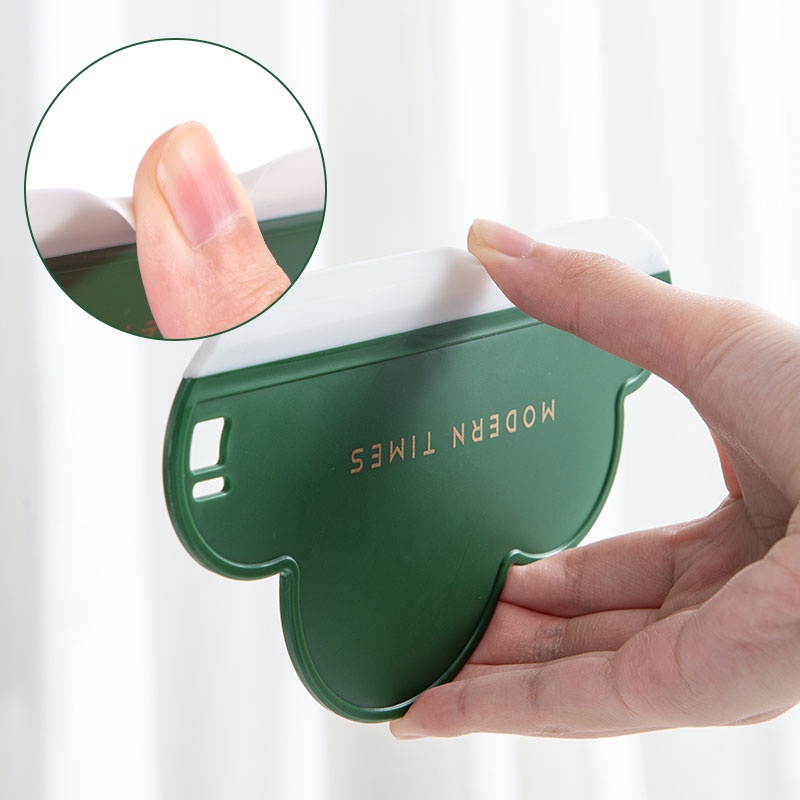 Bàn chải vệ sinh cửa kính/gương/bồn vệ sinh nhà tắm chống trầy xước hình đám mây sáng tạo tiện dụng