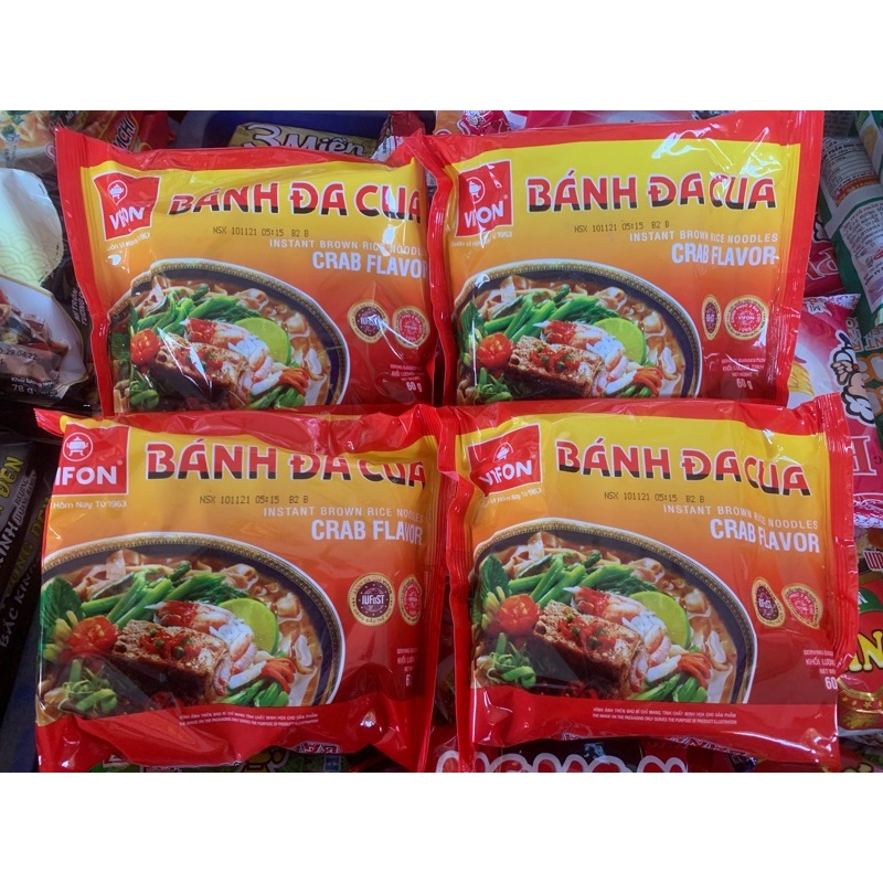 Bánh Đa Cua Ăn Liền Vifon 60g