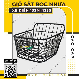 Giỏ Sắt Bọc Nhựa Xe Điện 133M 133S CAO CẤP [ RẺ VÔ ĐỊCH]