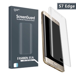 Bộ 4 dán dẻo gor full màn galaxy s7 edge full màn hình trước + sau