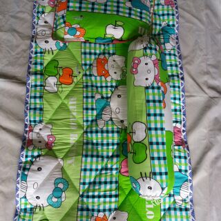 Bộ chăn gối cotton thắng lợi cho bé đi học