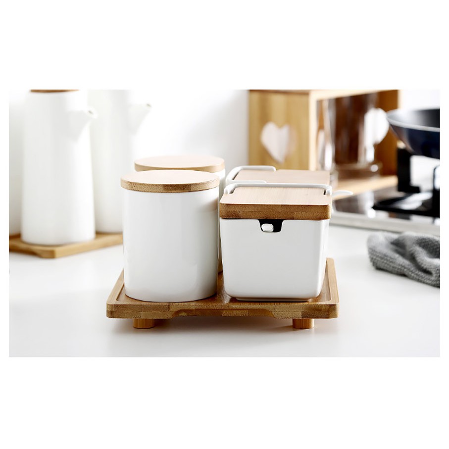 Bộ đựng gia vị sứ ceramic Ximi XM011 | BigBuy360 - bigbuy360.vn
