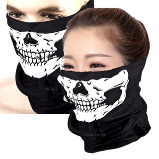  Khăn phượt đa năng - Khẩu trang thần chết Hacker Skull2 mã QJV64  Pmã UU