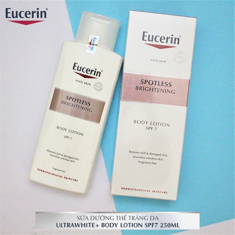 Sữa Dưỡng Thể Trắng Da Eucerin UltraWhite+ Spotless Body Lotion SPF7 250ml