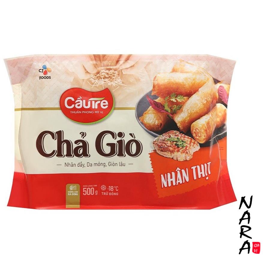 Chả giò nhân thịt Cầu Tre 500g (hàng lạnh chỉ giao hỏa tốc HCM)