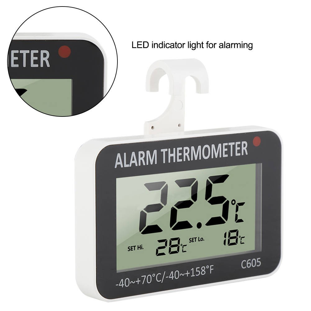 LCD Digital Fridge Alarm Fridge Alarm Thermometer