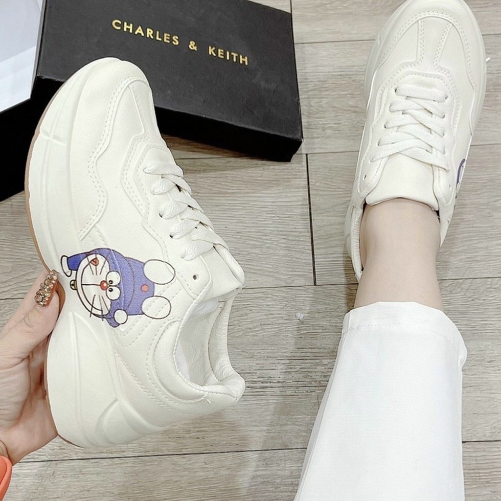 Giày BATA Doraemon đế nâu sang trọng size 35-39