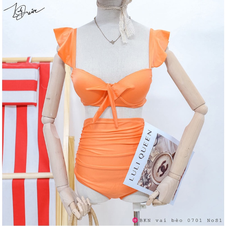 Bikini hai mảnh vai bèo trẻ trung BKN0701