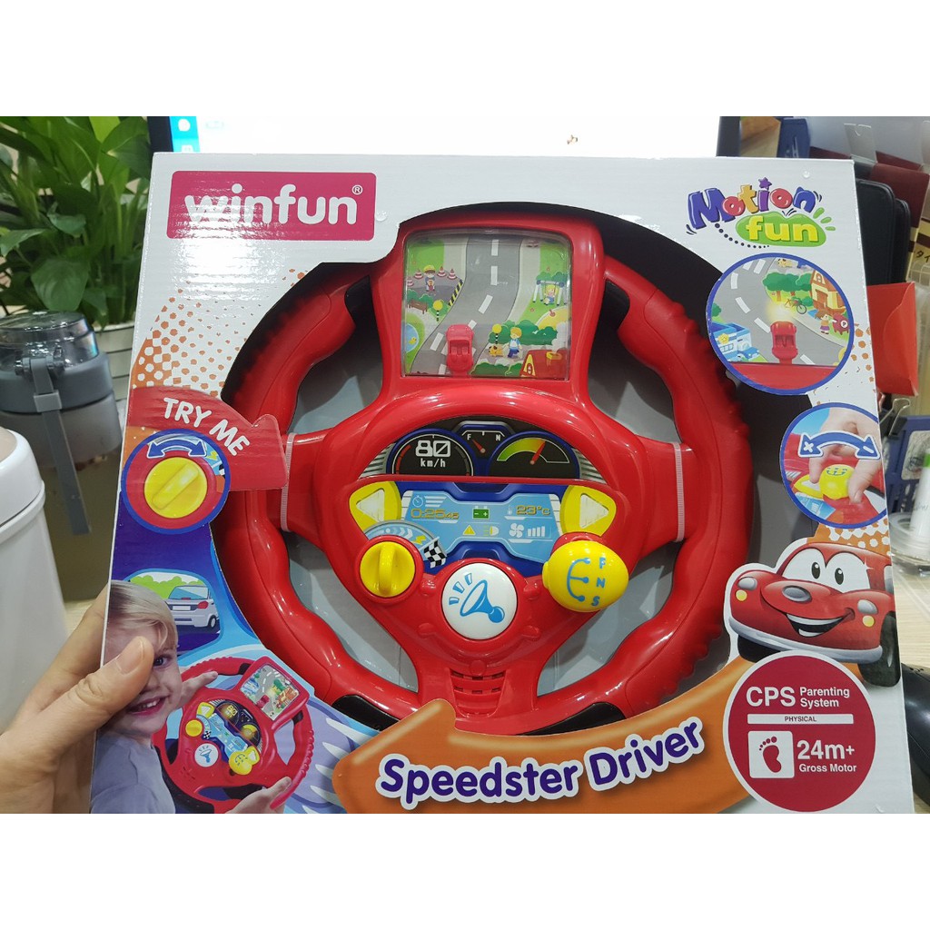 Vô lăng điện tử cao cấp Winfun 1080