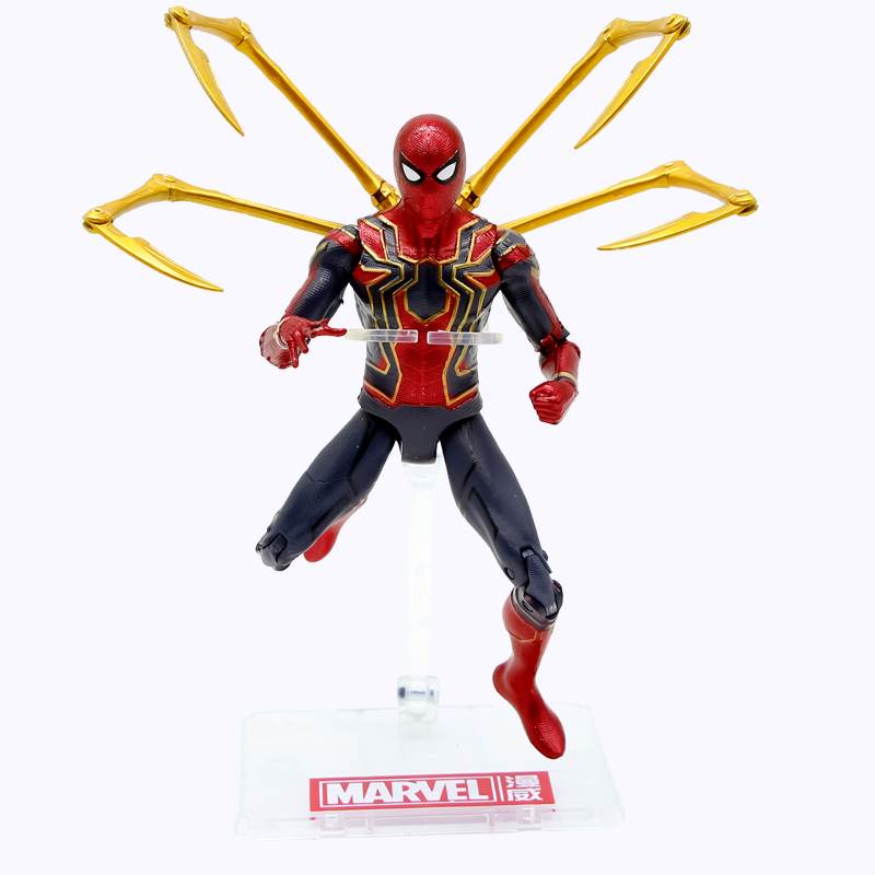 ┅Trong phim hoạt hình uy tín Avengers Alliance 4 Spider-Man Heroes Expedition Doll Movable Figure Figure Toy 3