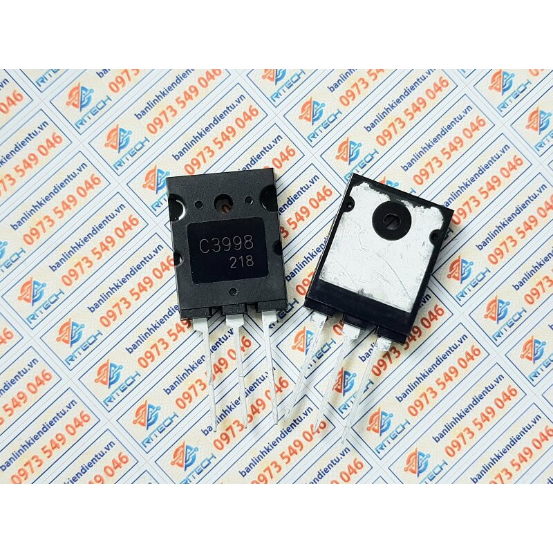 [Combo 2 chiếc] C3998 2SC3998 Transistor NPN 25A 1500V TO-3PL