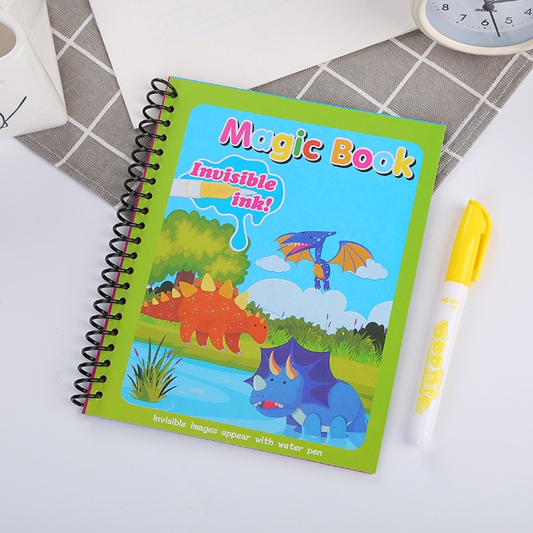 Sách Vẽ Màu Nước Nhiều Màu Sắc Dễ Thương Cho Bé