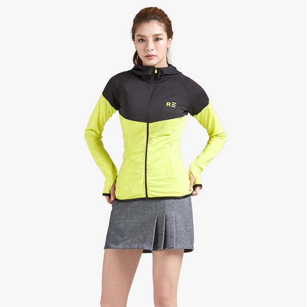 Áo Khoác Lime orange R3 Air Hoodie LO18707401 màu xanh bích nhạt