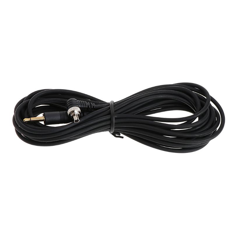 HSV*3.5mm Plug to Male Flash PC Sync Cord Cable Light Trigger For Studio Photography