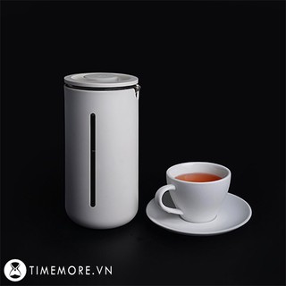 Bình pha cà phê French Press Timemore U 450ml White