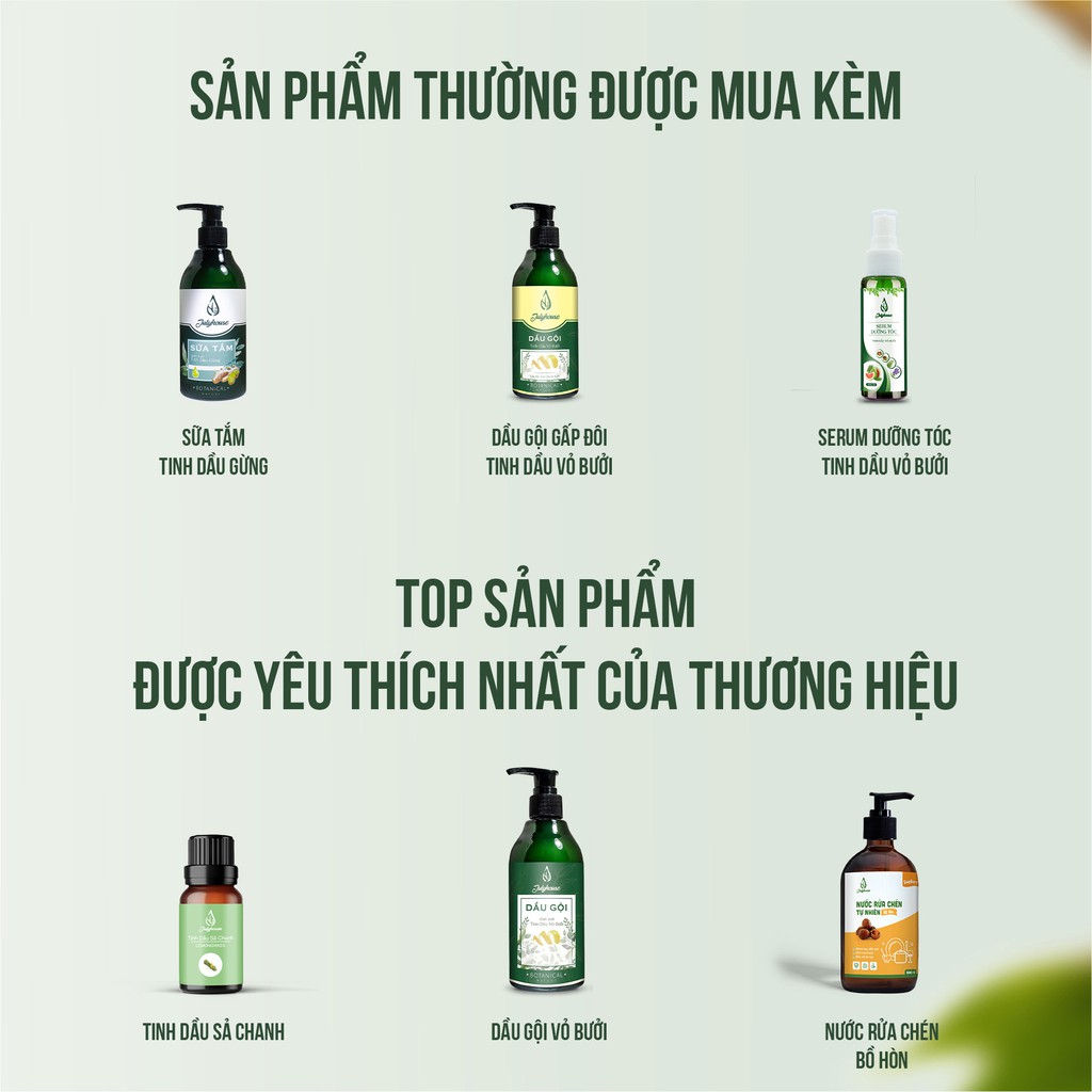 Dầu gội Bưởi kích thích mọc tóc, giảm giàu hiệu quả 30ml JULYHOUSE | BigBuy360 - bigbuy360.vn