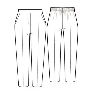 RẬP GIẤY - QUẦN NỮ SIZE LỚN - LƯNG THUN PHÍA SAU