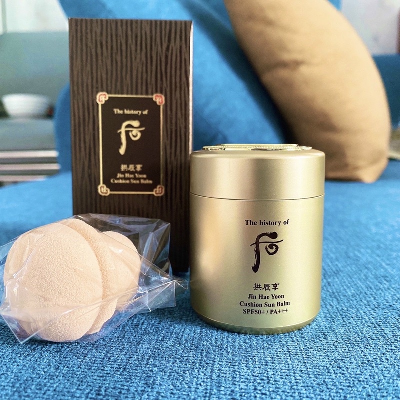 Phấn chống nắng whoo cushion sun balm. DATE 2025