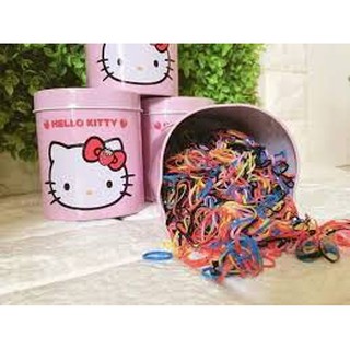 Hộp Thun Cột Tóc Hello Kitty Cho Bé