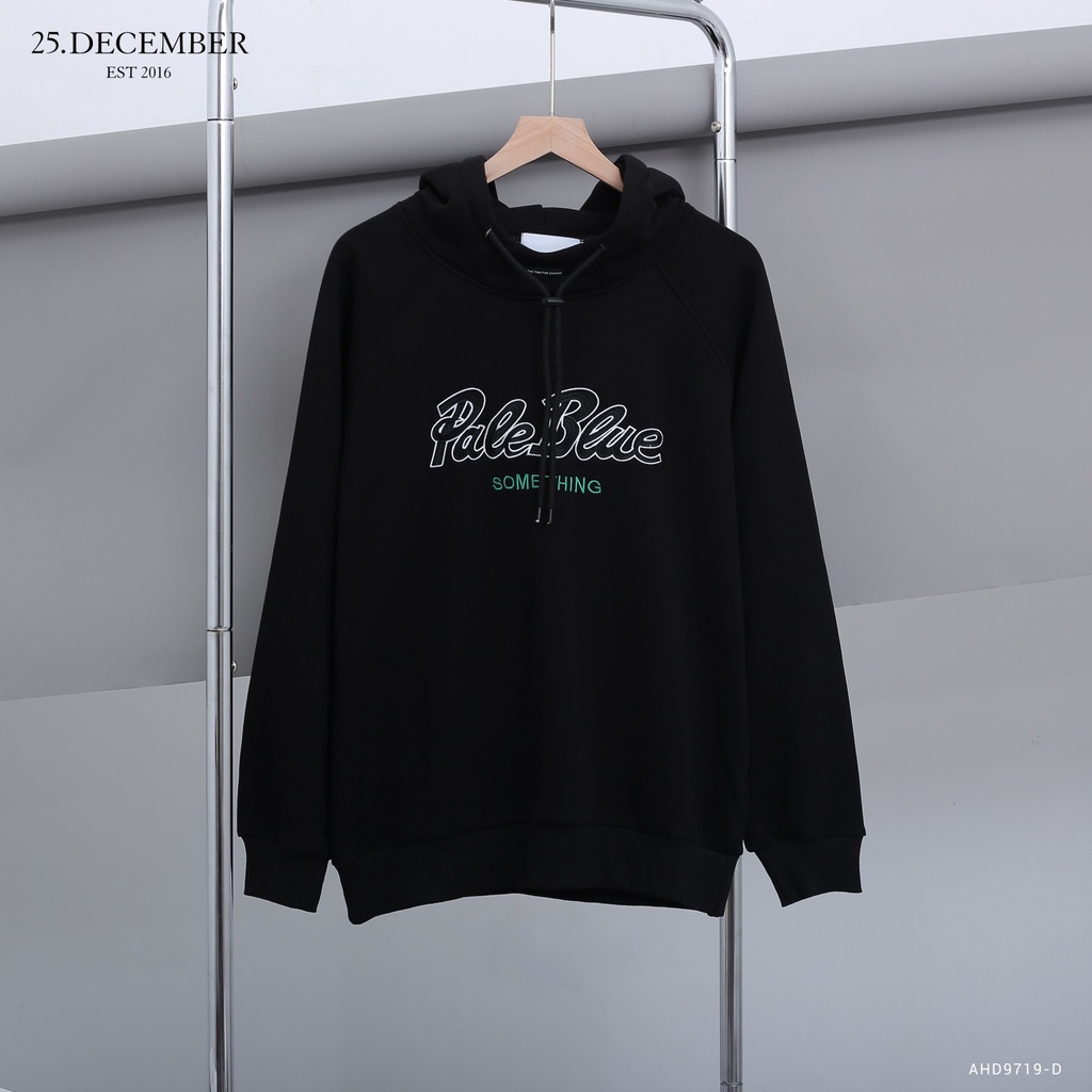 Áo Hoodie Pale Blue chất nỉ dầy đẹp - 25.December mã AHD9719