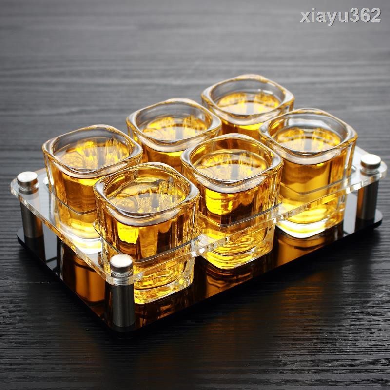 Bộ 12 Ly Thủy Tinh Uống Rượu Whiskey 1.4 Hao