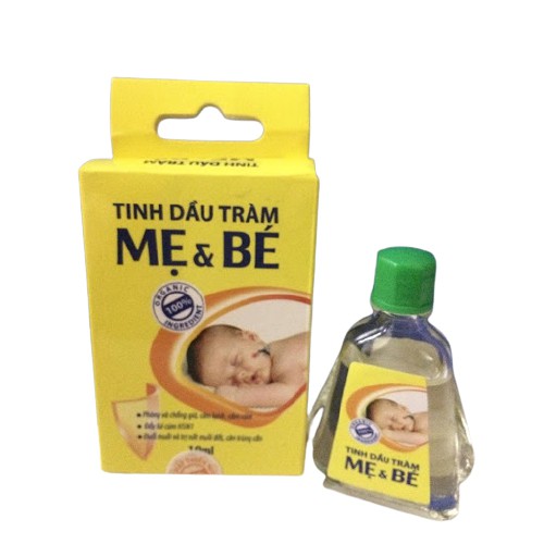 Dầu tràm Mẹ và bé giúp trẻ phòng chống gió cảm lạnh cúm đuổi muỗi trị côn trùng cắn CS19