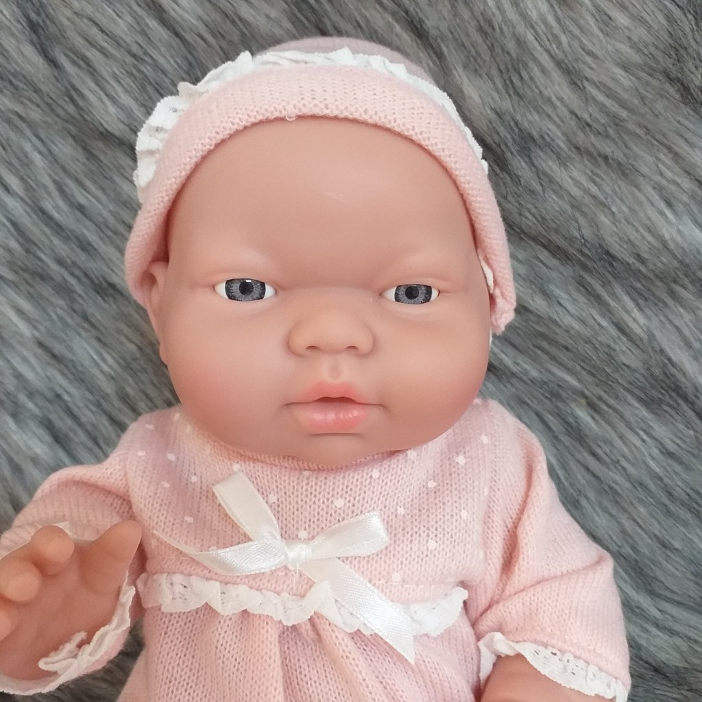 Búp Bê Tái Sinh Mềm Mại 33 cm Ammiya Tây Ban Nha _13 inch Body Vinyl
