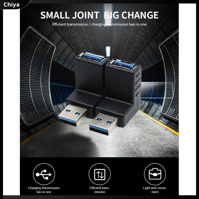 Đầu Chuyển Đổi Usb 3.0 Sang Usb 3.0 Chữ L Tiện Dụng