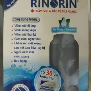BỘ BÌNH RỬA MŨI RINORIN
