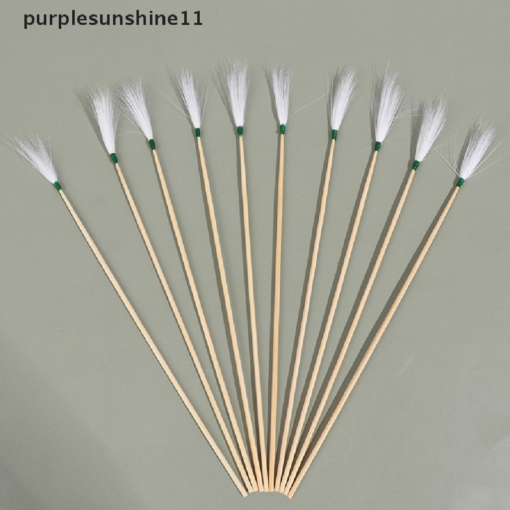 Bộ 10 Cây Lấy Ráy Tai Bằng Tre Lông Vũ