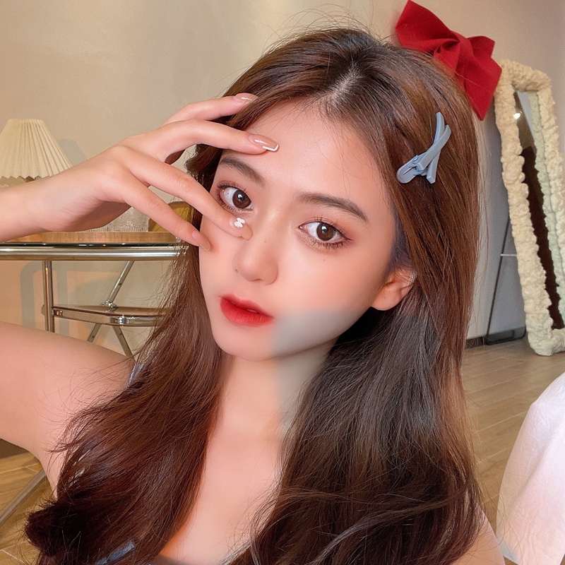 Kẹp Tóc Nhiều Màu Sắc Phong Cách Hàn Quốc Cho Nữ 1 Cái