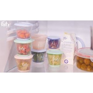 Bộ 3 cốc trữ thức ăn dặm cho bé 150ml fatz-fb0010n