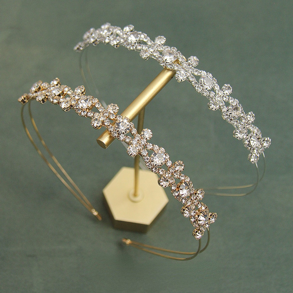 Băng Đô Cài Tóc Phối Xích Phong Cách Pháp Cổ Điển Dành Cho Nữ