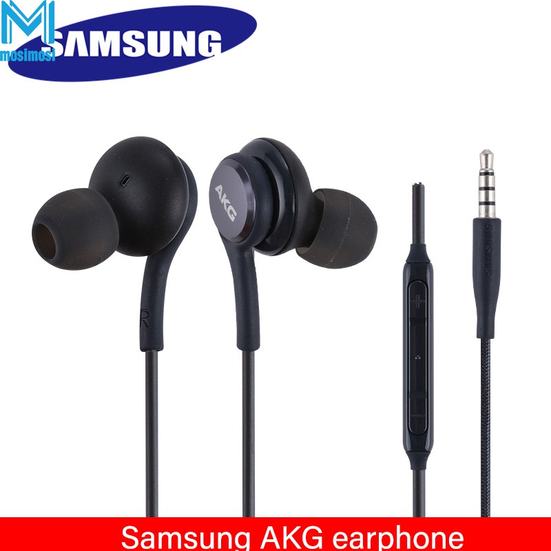 Samsung AKG Earphone 3.5mm Earphones In-ear Wired Mic Volume Control Headset for AKG Galaxy S10 S9 S8 S7 S6 Plus C5 C7 C9 pro