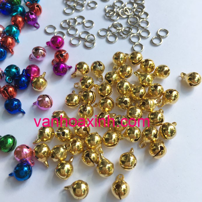 50 lục lạc tốt size 1 (6mm) bóng đẹp KLDX36