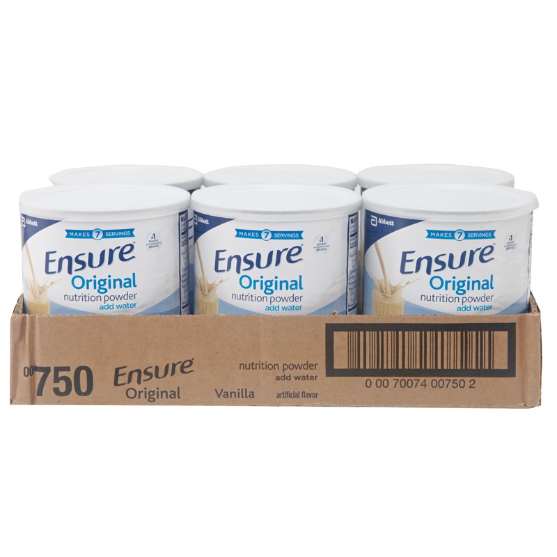 Sữa Ensure Bột Mỹ Lốc 6 Lon 397Gr