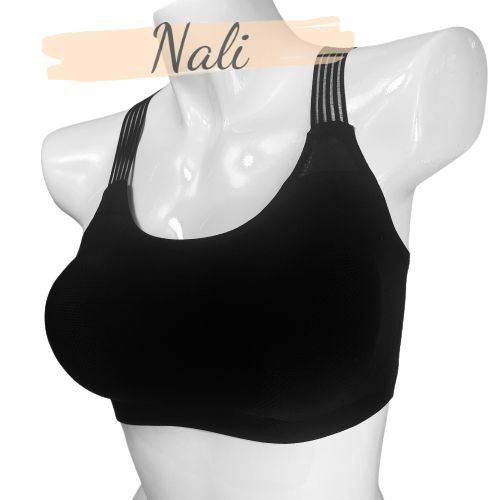 Áo bra nữ su đúc thông hơi dây lưng chéo, áo bra tập gym, yoga NL0013
