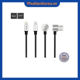 Cáp sạc 2 trong 1 hoco u18 lightning + micro-usb - chính hãng