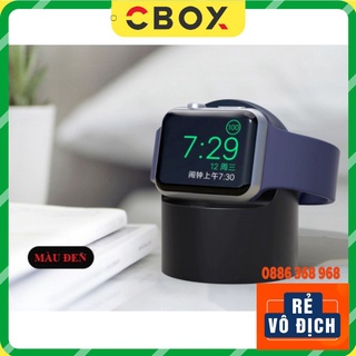 Đế Dock Sạc ko dây Táo đ/hồ Nhôm Nguyên Khối Cao Cấp,Kiêm Giá Đỡ đ/hồ smart 1/2/3/4/5/6/SE CBOX N25