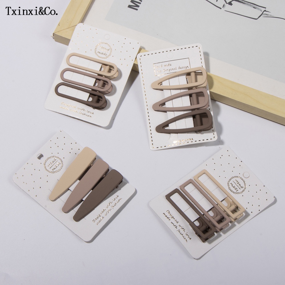 Combo 3 kẹp tóc mái đầy màu sắc cho mùa hè đầy sắc màu