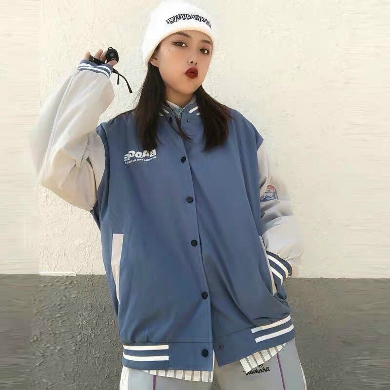 ÁO kHOÁC DÙ BOMBER BADGE - FREESIZE LOKI SHOP | BigBuy360 - bigbuy360.vn