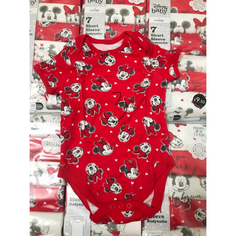 Body mickey đỏ george/tách lẻ