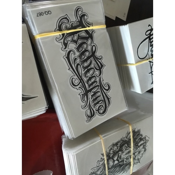 Hình Xăm Dán Tạm Thời Keepcalm 6cm X 10cm Chống Thấm Nước 7 Ngày Hot Trend 2023