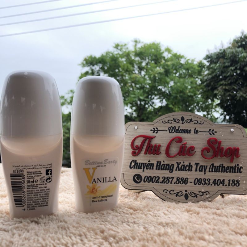 Lăn Khử Mùi  Hương Nước Hoa Bettina barty 50ml [HÀNG NỘI ĐỊA ĐỨC]