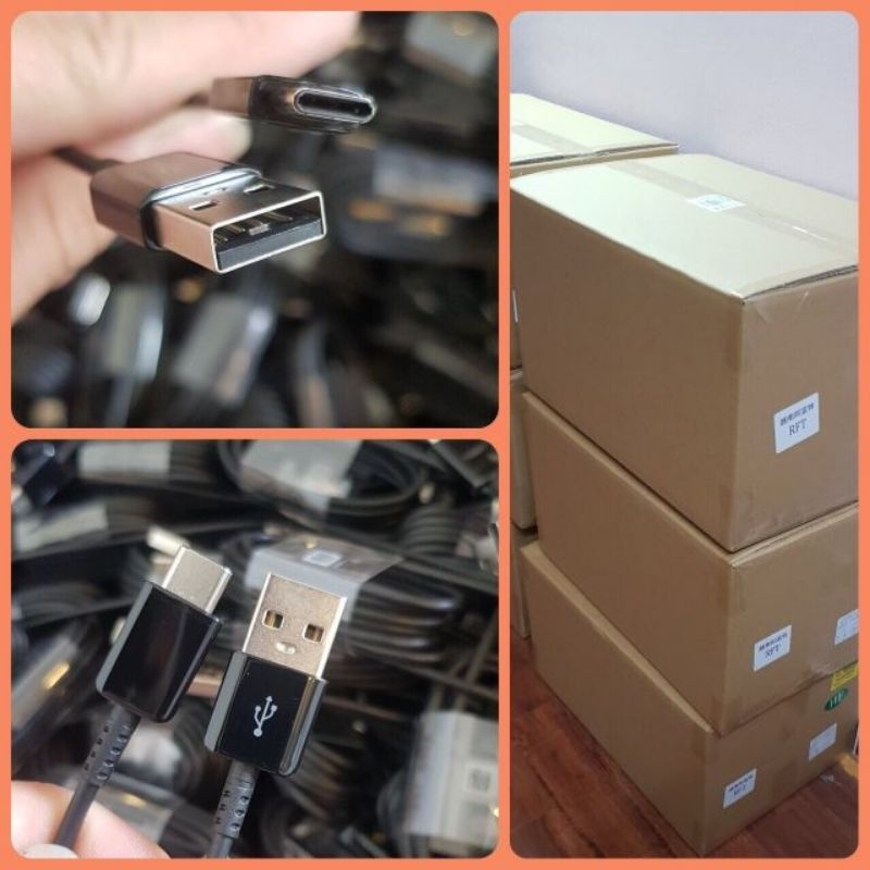 Dây cáp sạc nhanh Samsung USB Type C, cáp sạc theo máy Galaxy S8,S8Plus hàng chính hãng