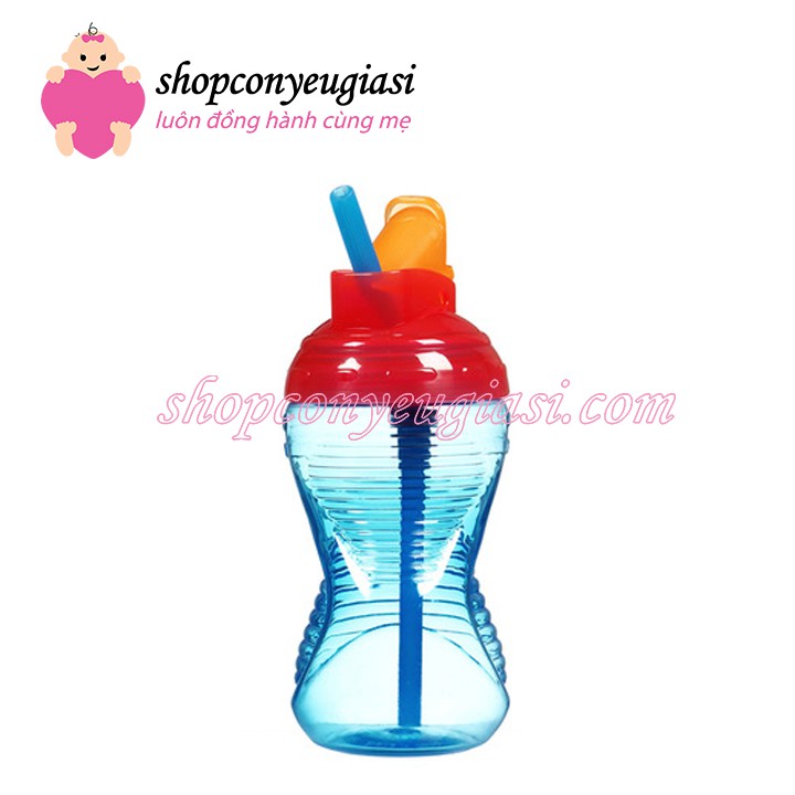 Cốc Ống Hút MG Có Nắp MUNCHKIN (296ML) MK40523 - Chính hãng